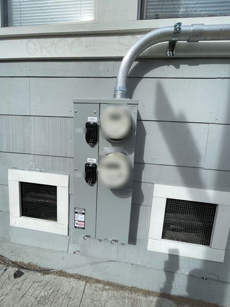 Two-meter Siemens service panel for a multi-unit building – Zion Electric Inc., San Leandro electrician