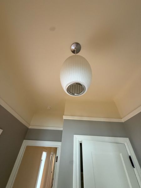 Hallway with a new globe pendant light – Zion Electric Inc., San Leandro electrician