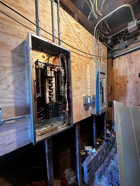 Panel upgrade with the cover off β Zion Electric Inc., San Leandro electrician